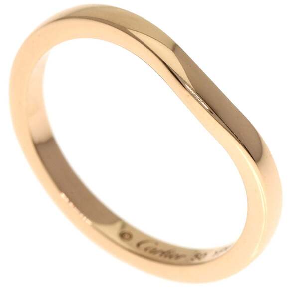 Cartier Ballerina #50 Ring 18K Pink Gold Women's